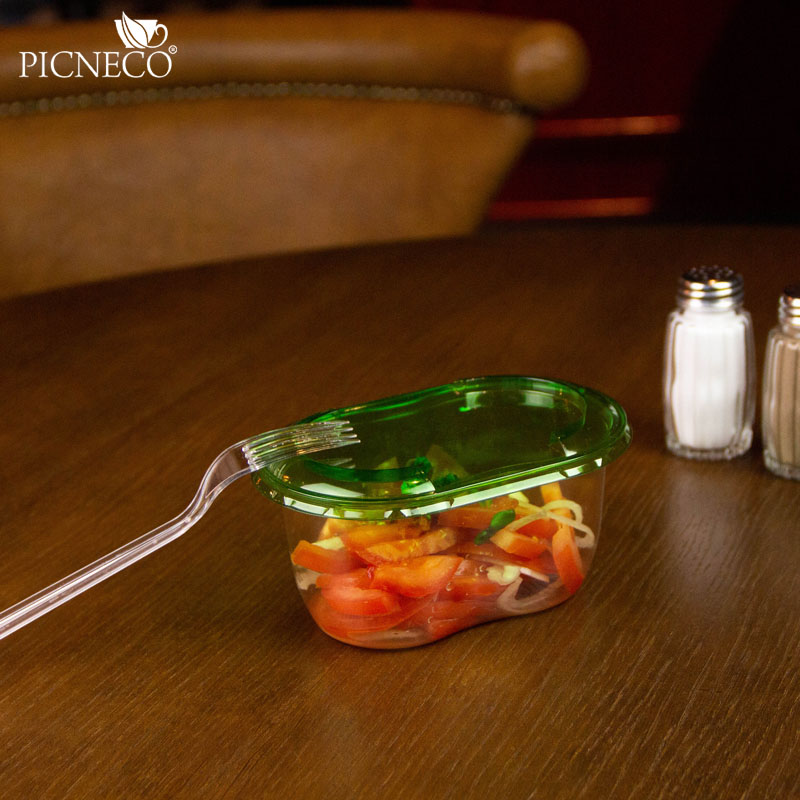 товар Контейнер восьмерка ПЭТ, прозрачный, 141*92*50 мм, 375 мл, серия Сп-1409 V4-0020