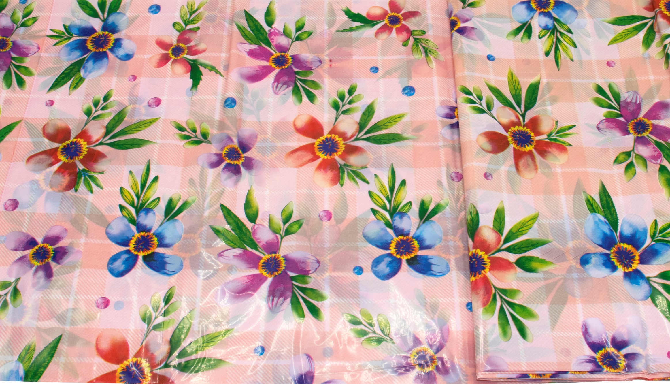 товар Одноразовая скатерть полиэтиленовая с рисунком "Прованс" 120*220 см SKT48033