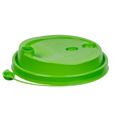 товар Крышка для стакана со съемным питейником 80 мм салатовая матовая KRLG080