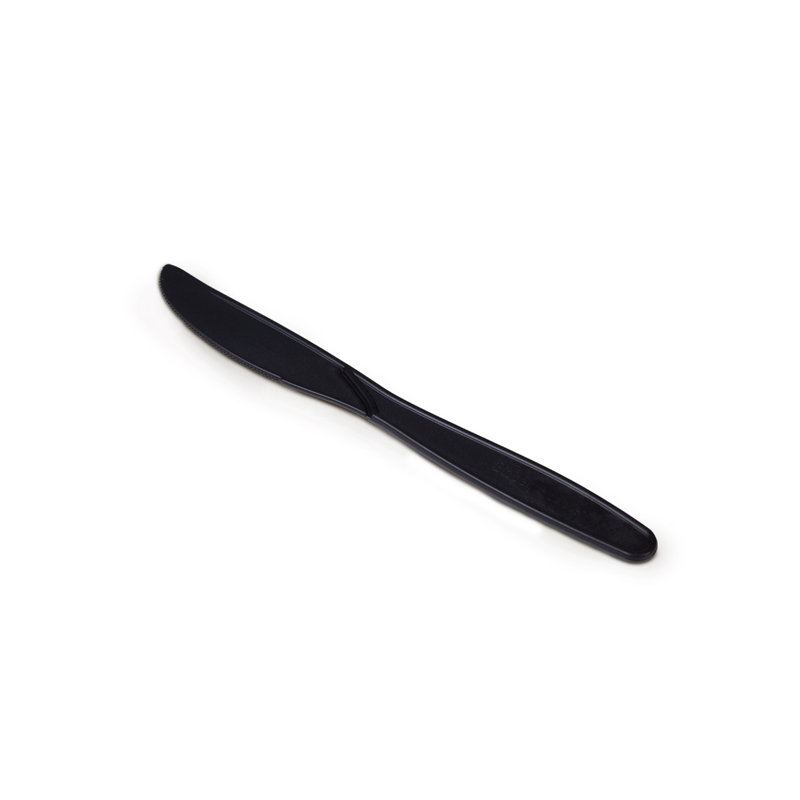 Одноразовый нож, черный, 186 мм