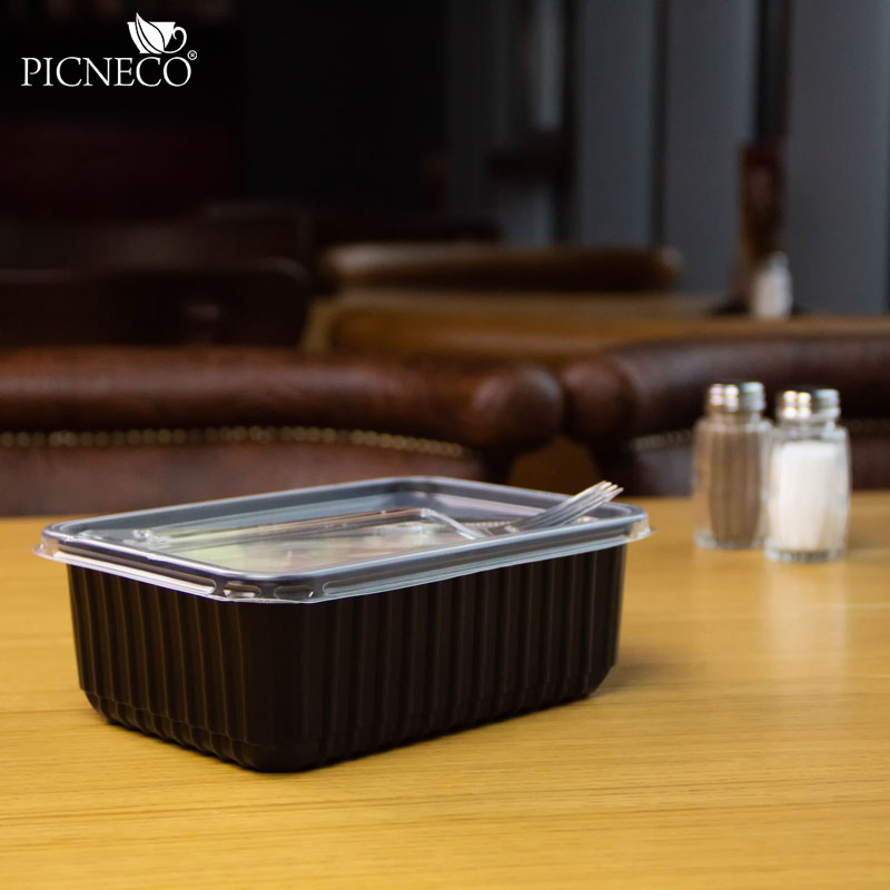 товар Контейнер универсальный PP, черный, 179*132*46 мм, 750 мл, серия К-179 V4-0013