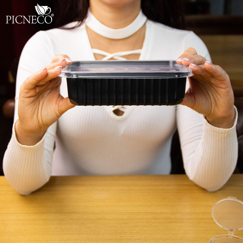 товар Контейнер универсальный PP, черный, 179*132*46 мм, 750 мл, серия К-179 V4-0013