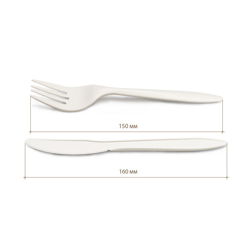 товар Набор приборов в инд. упаковке (нож, вилка, салфетка, зубочистка) RU1617