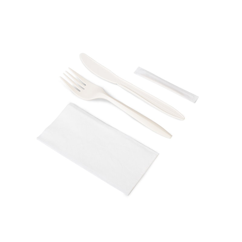 товар Набор приборов в инд. упаковке (нож, вилка, салфетка, зубочистка) RU1617