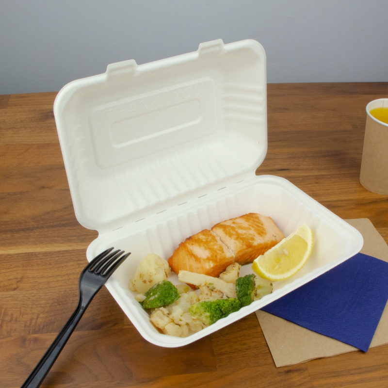товар Одноразовый ланч-бокс, 900 мл, 230*140*45 мм LB031