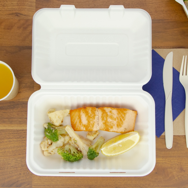 товар Одноразовый ланч-бокс, 900 мл, 230*140*45 мм LB031