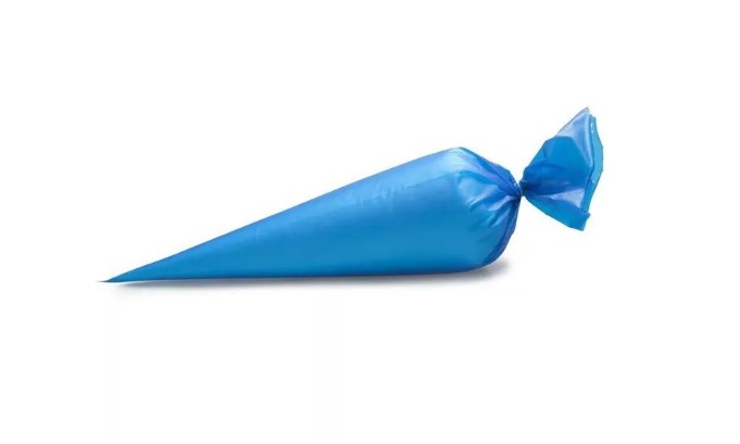 Кондитерский мешок в рулоне голубой 55 см