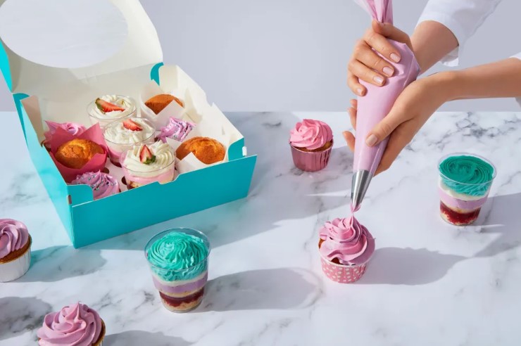 товар Кондитерский мешок в рулоне синий 50 см MSKR050B