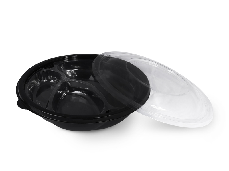 товар Контейнер круглый ПЭТ, черный, 194*53 мм, 750 мл, серия Сп-190 PK19075C