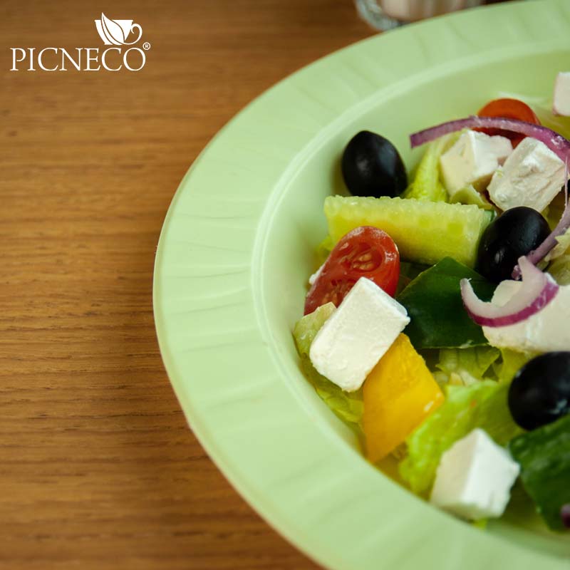 товар Одноразовая тарелка, зеленая, 230 мм TL029Z