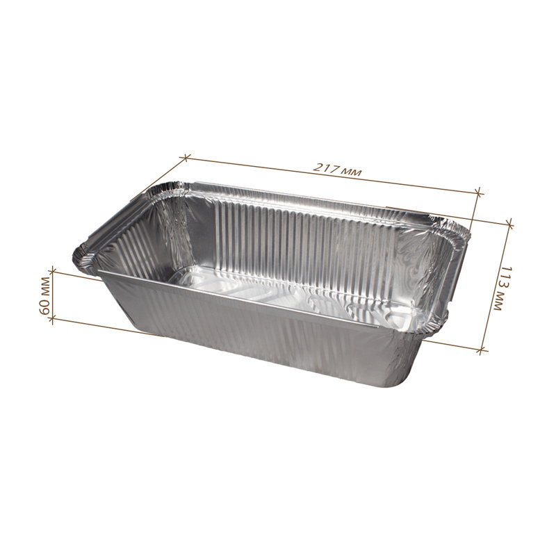 товар Алюминиевая форма, 217*113*60 мм (865 мл) ALL009