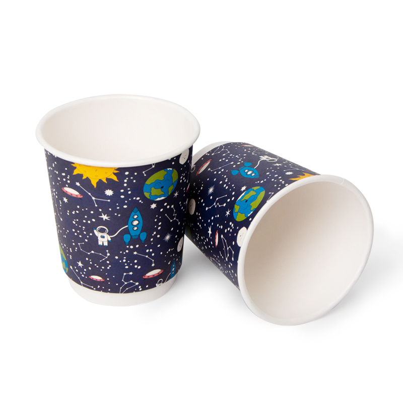 товар Бумажный стакан Космос двухслойный 250 мл STD225Sp