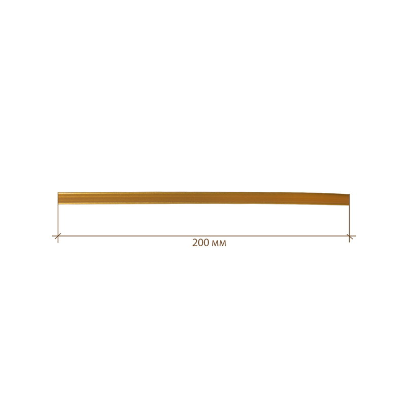 товар Клипса-зажим для крафт пакета 200 мм, золотая KZ020ZO