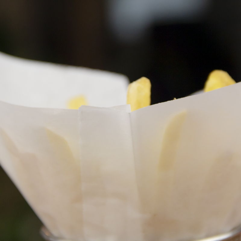 товар Бумажный уголок для бургера белый 175х175 мм UG017