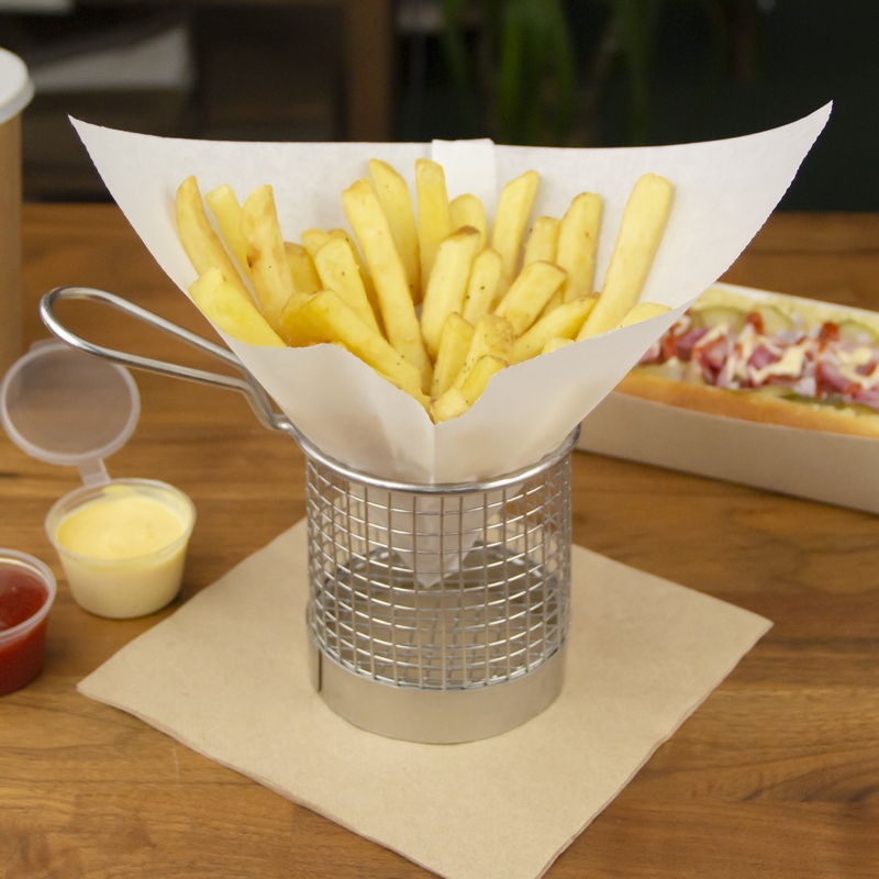 товар Бумажный уголок для бургера белый 175х175 мм UG017