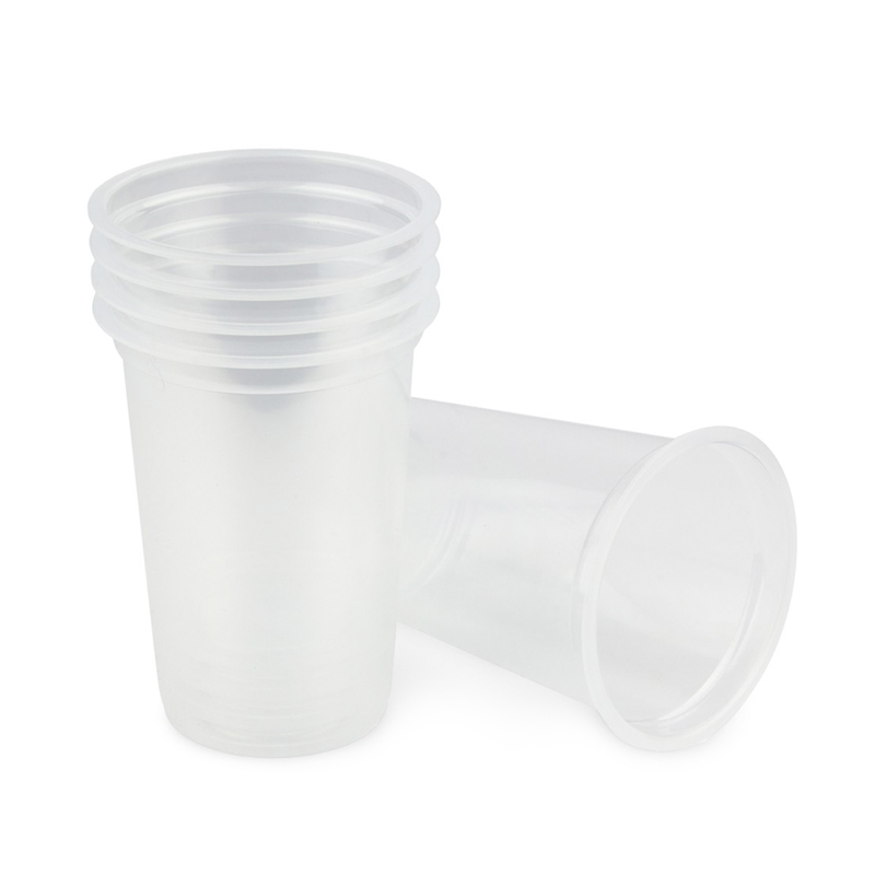 товар Круглый контейнер прозрачный ПП (подходит под запайку), 500 мл, D=95 мм PK9550