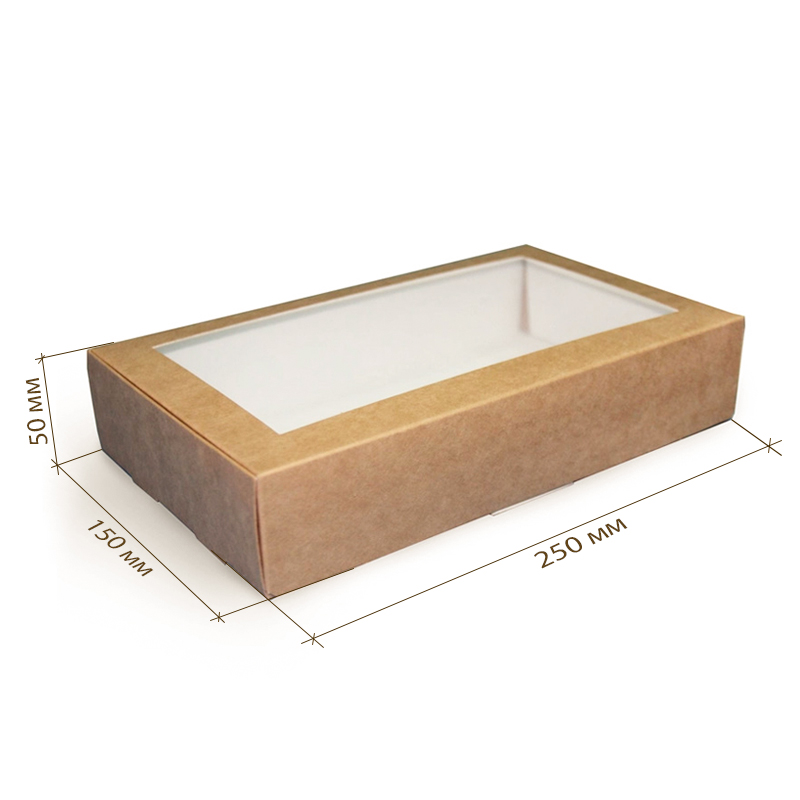 товар Контейнер, крафтовый, 250*150*50 мм BK395