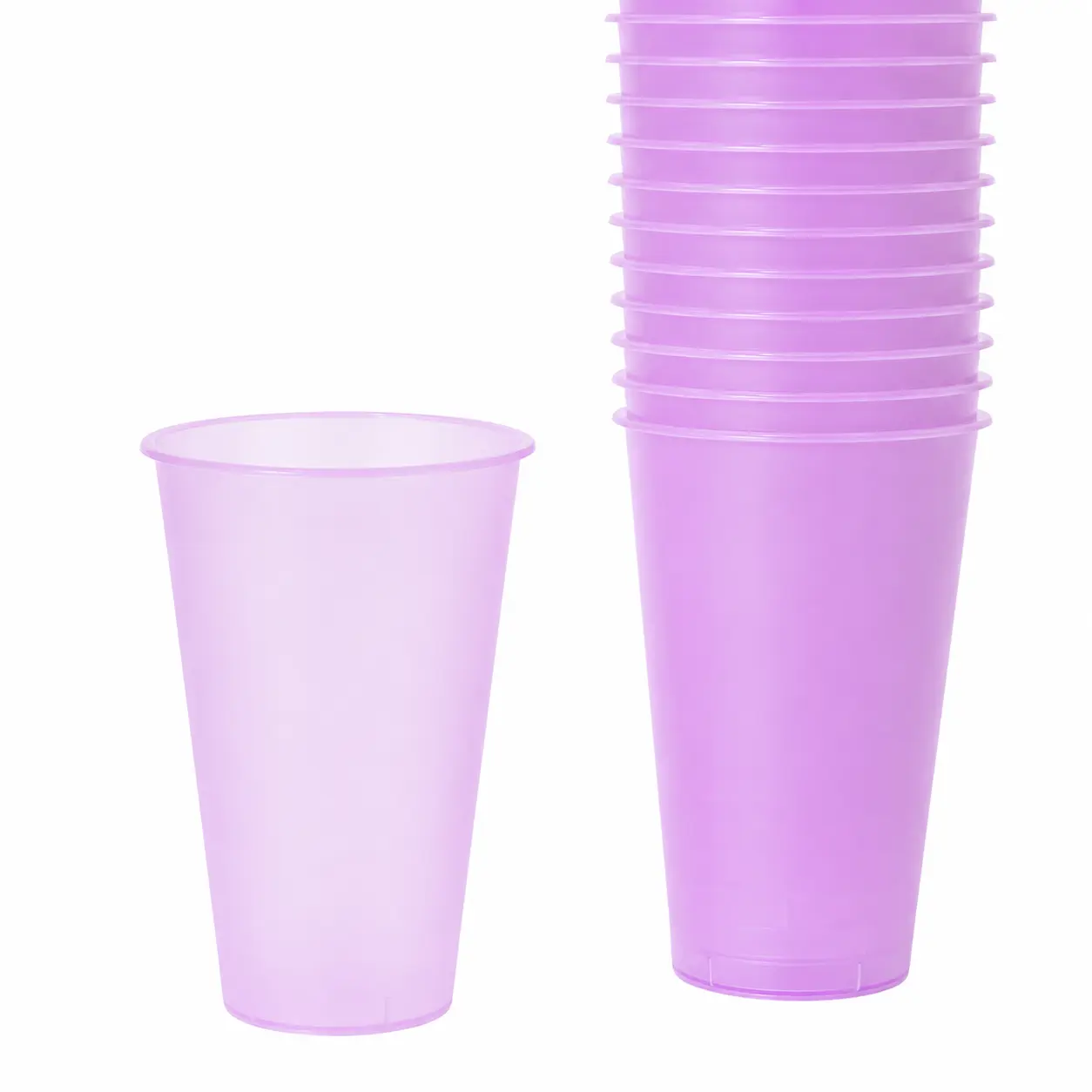 товар Стакан Bubble Cup 500 мл, матовый, лавандовый STP500La