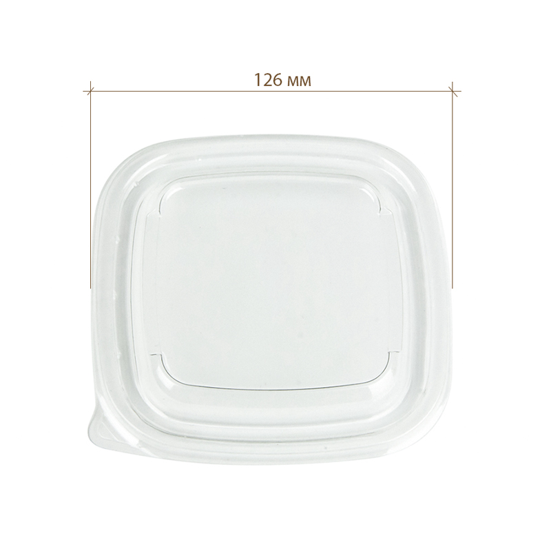 товар Крышка к контейнерам  ПЭТ 126*126мм [ серия PK1212, Сп-1212] KRP1212