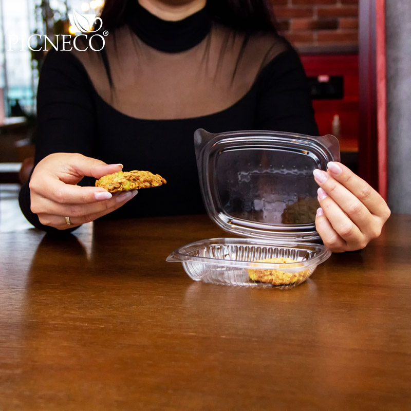 товар Контейнер c крышкой ПЭТ, 156*129мм, 250 мл, СпК-156 PK15625