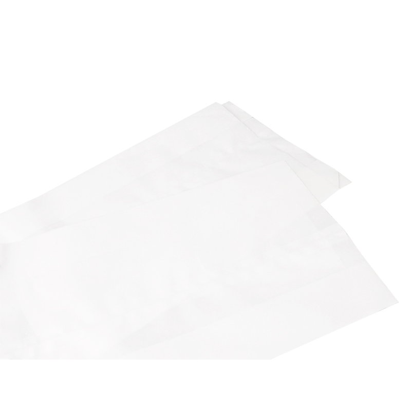 товар Бумажный крафт пакет с плоским дном, пергаментный, белый, 250*110*350 мм KLD125