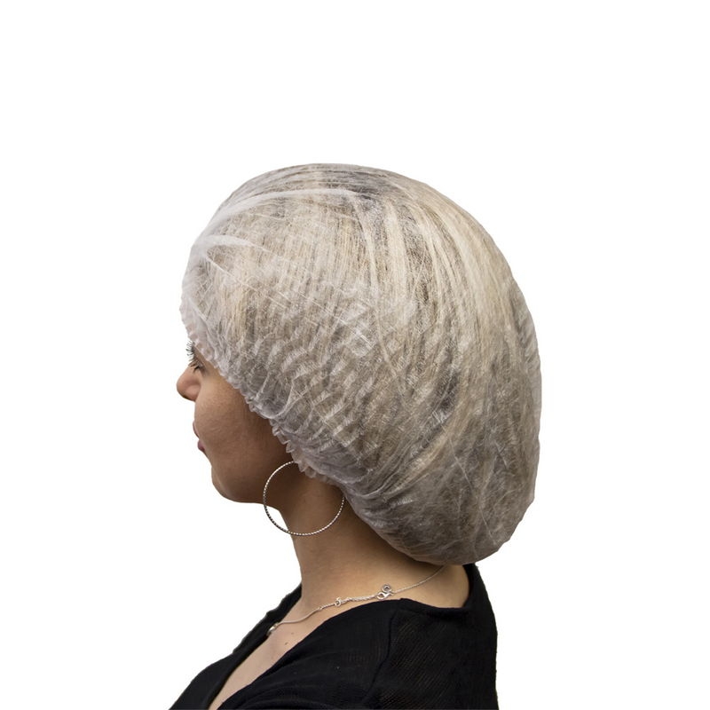 товар Шапочка одноразовая "Шарлотта", спанбонд, белая V8-0037