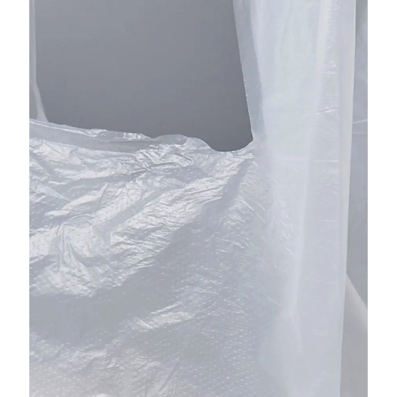 товар Пакет майка, ПЭ, 25+12х45 см, 9 мкм, белый MY02143