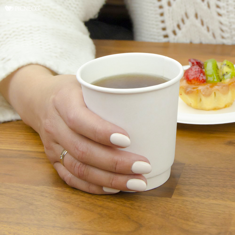 товар Бумажный стакан двухслойный белый 250 мл STDW020