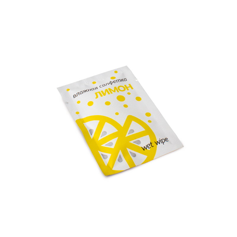товар Влажная салфетка "Лимон", 80*55 мм MP111