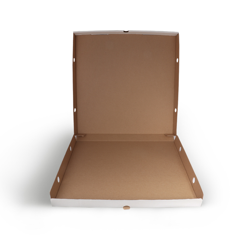 Коробка для пиццы 400х400х40 мм, белая