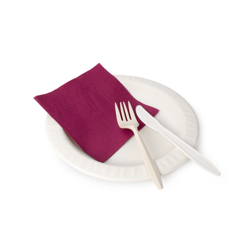 товар Бумажные салфетки, "Gratias" бордовые, 1-слойные, 240*240 мм SL124Bor