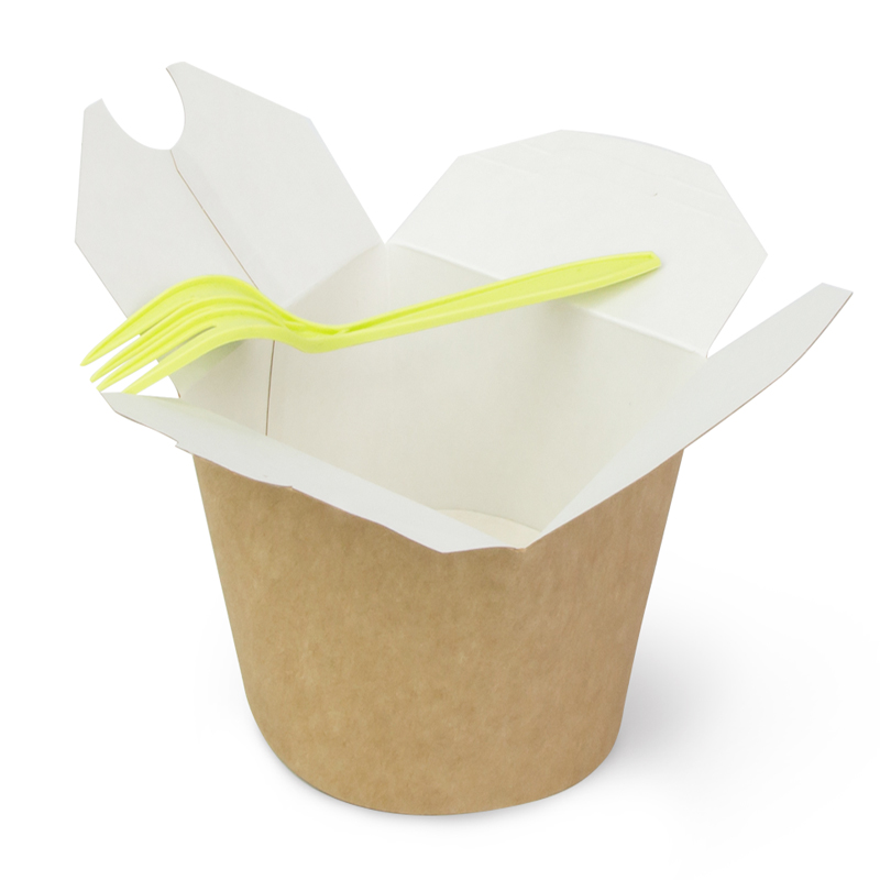 товар Коробка для лапши с круглым дном, 750 мл, крафт BK104