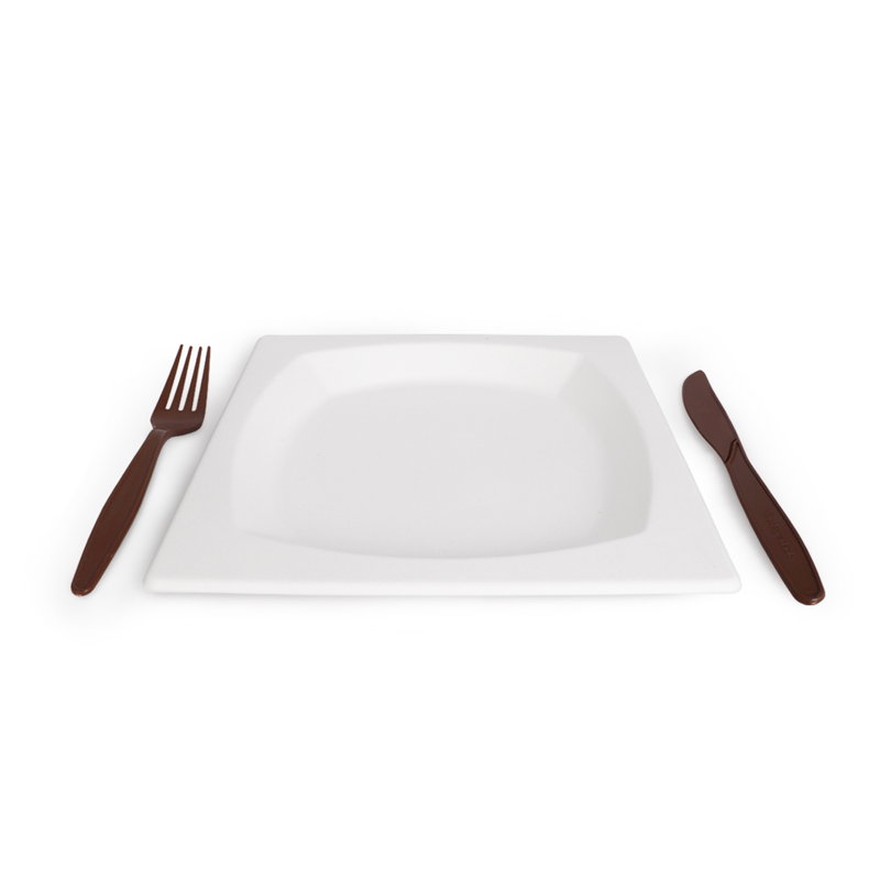 товар Тарелка квадратная с бортиком 210 мм TL210