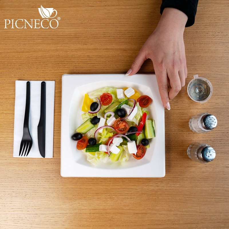 товар Тарелка квадратная с бортиком 210 мм TL210