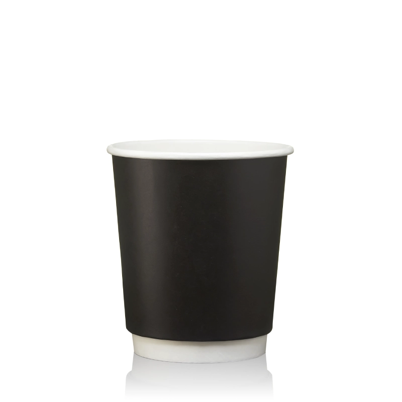 товар Бумажный двухслойный стакан 250 мл черный STDC025