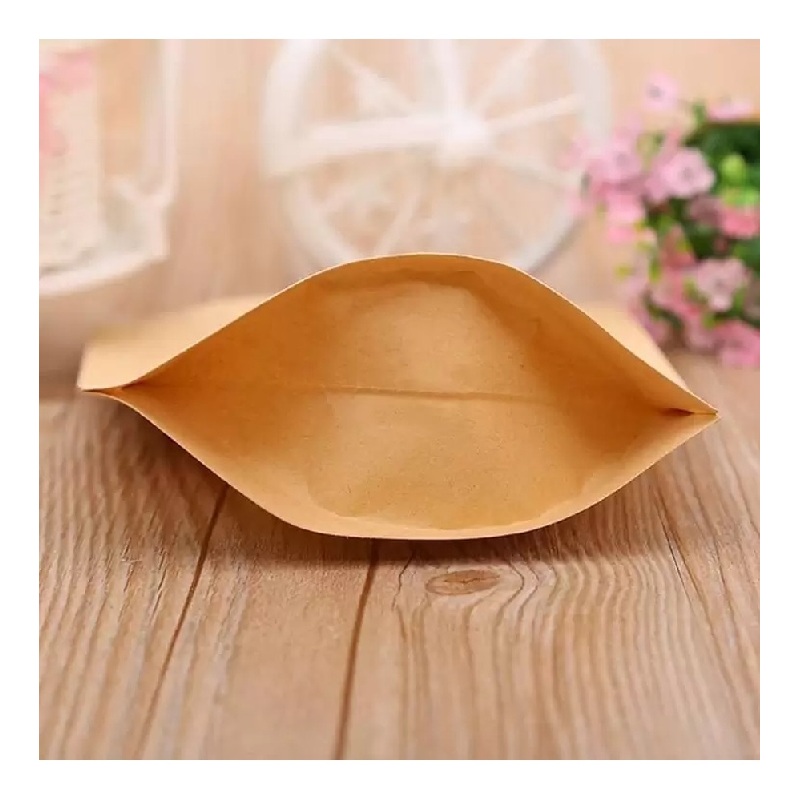 товар Дой-пак пакет, с окном 70мм, 105*185 мм, гладкая крафт бумага, зип-лок замок ZIP1239