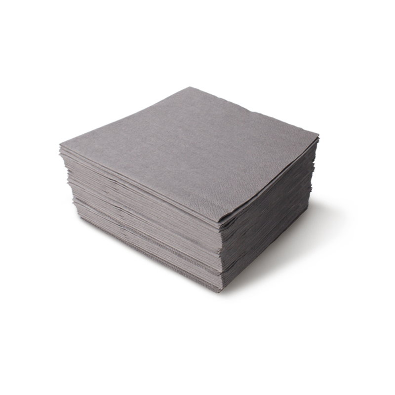 Бумажные салфетки "Gratias" серые, 3-слойные, 330*330 мм