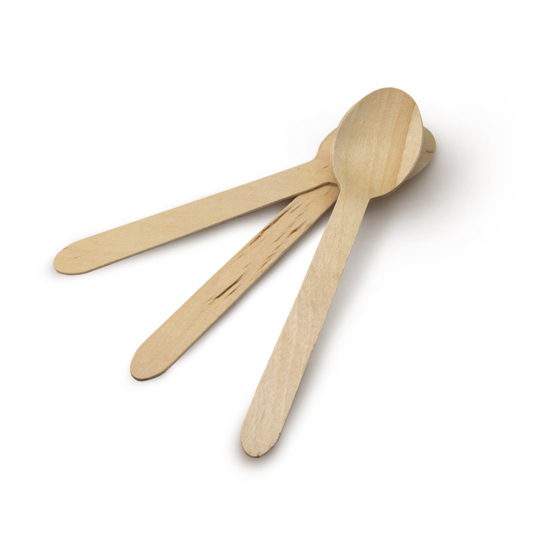товар Одноразовая деревянная ложка 160 мм DP101