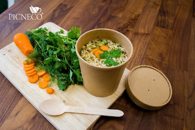 товар Одноразовая деревянная ложка 160 мм DP101