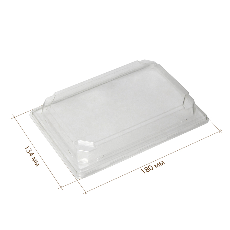 товар Контейнер [крышка] для суши ПЭТ, 188*134*30 мм, серия Сп-19 PKS19K