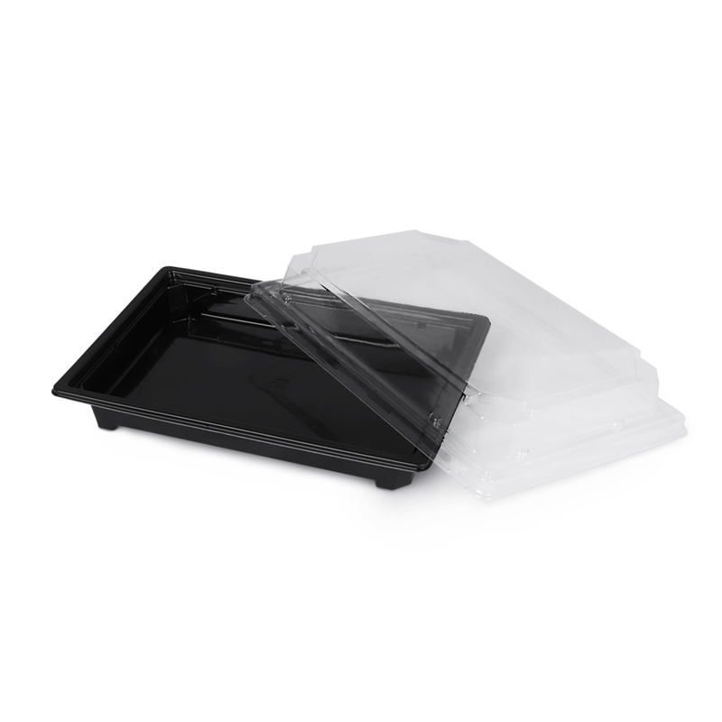 товар Контейнер [крышка] для суши ПЭТ, 188*134*30 мм, серия Сп-19 PKS19K