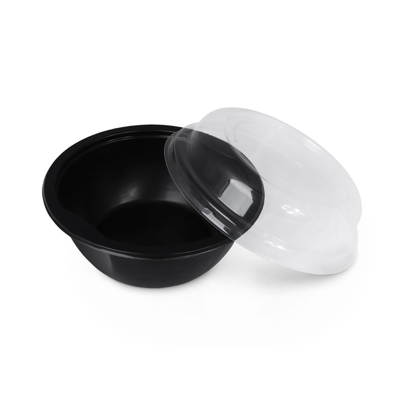 товар Контейнер круглый PP, черный, 150*55 мм, 600 мл, серия СпК-150 PK15060