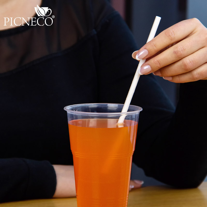 товар Трубочки для коктейлей "Белоснежная" 240*6 мм TB029B