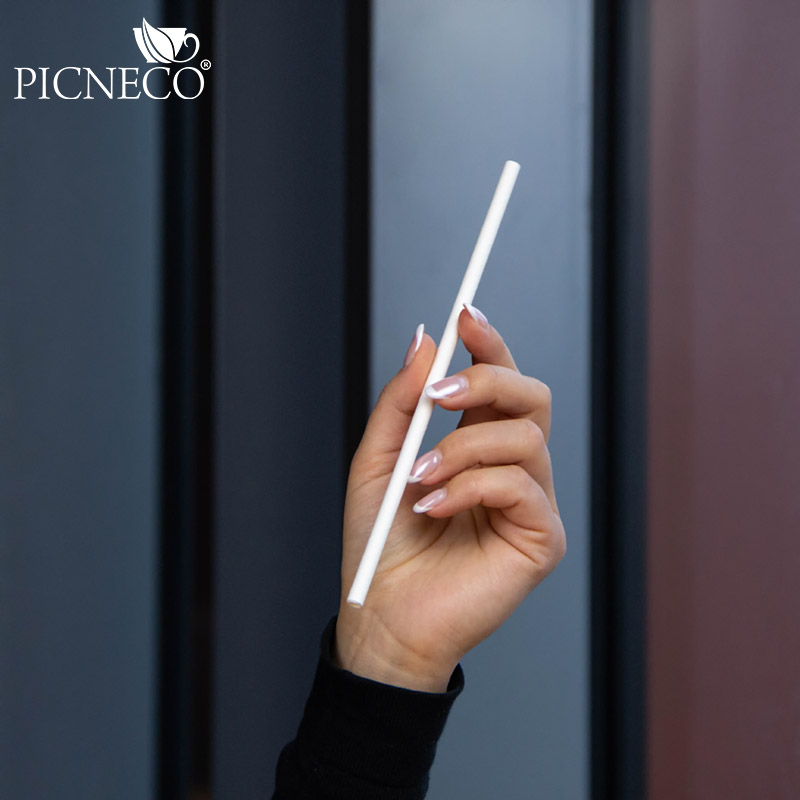 товар Трубочки для коктейлей "Белоснежная" 240*6 мм TB029B