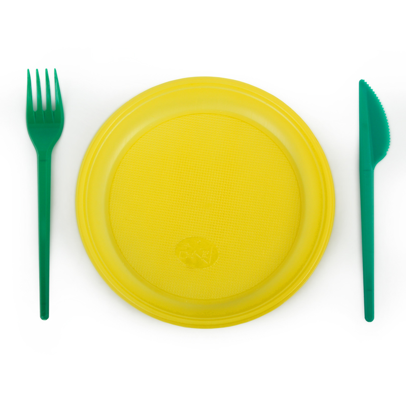 товар Нож столовый Премиум 165 мм, зеленый SPP403G