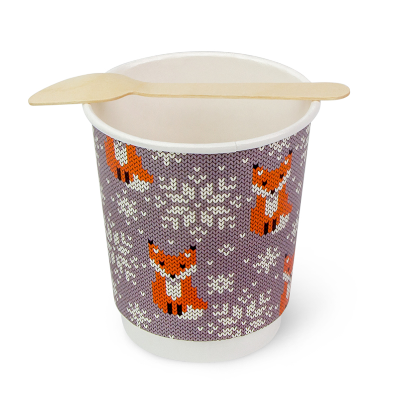 товар Стакан Лисичка, двухслойный, 250 мл (макс. 280 мл) софт тач STD225Lst