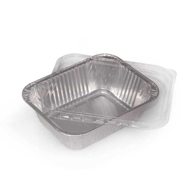 товар Пластиковая крышка к алюминиевой форме ALG002, 125*98 мм (250 мл) ALG002K
