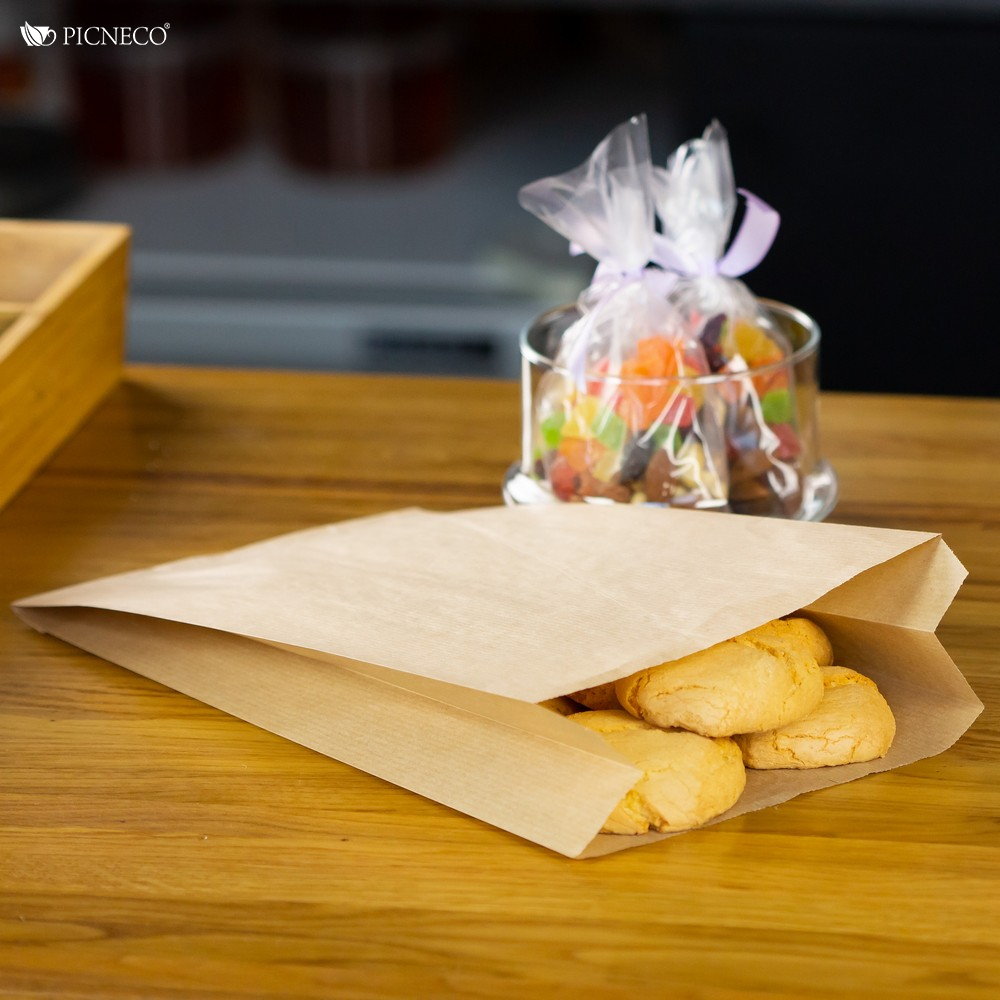 товар Бумажный крафт пакет с плоским дном, плоский пакет, 170*70*300мм KLD016