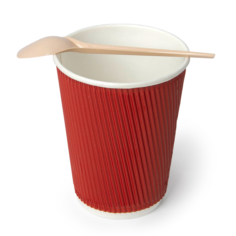 товар Гофрированный бумажный стакан 350 мл, красный STG035R
