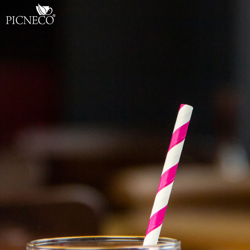 товар Бумажные трубочки ''Виноград'', 200*6 мм, 250 шт. TB043